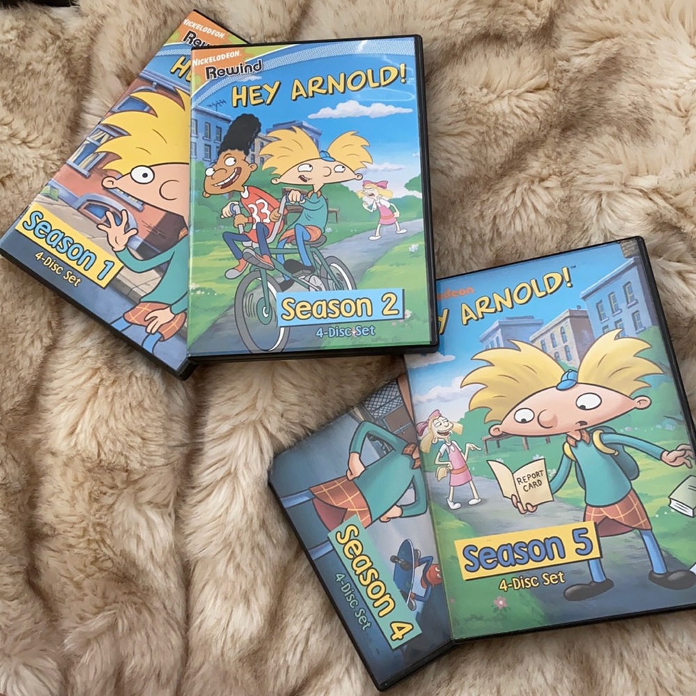 Hey Arnold! Nickelodeon season dvd sets